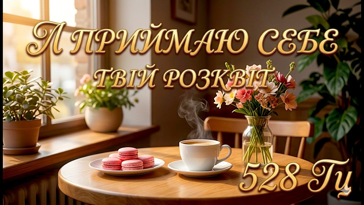 Я ПРИЙМАЮ СЕБЕ ❤️ 528 Гц Ранкові Афірмації для Жіночої Енергії | Self Love Meditation