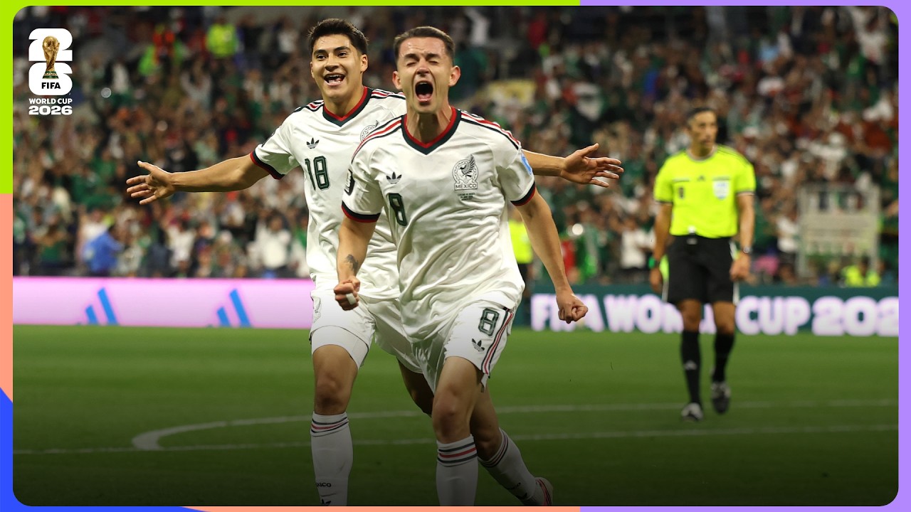 &Aacute;lvaro Fidalgo Goal | Czechia 0-3 Mexico | FIFA World Cup 2026&trade;