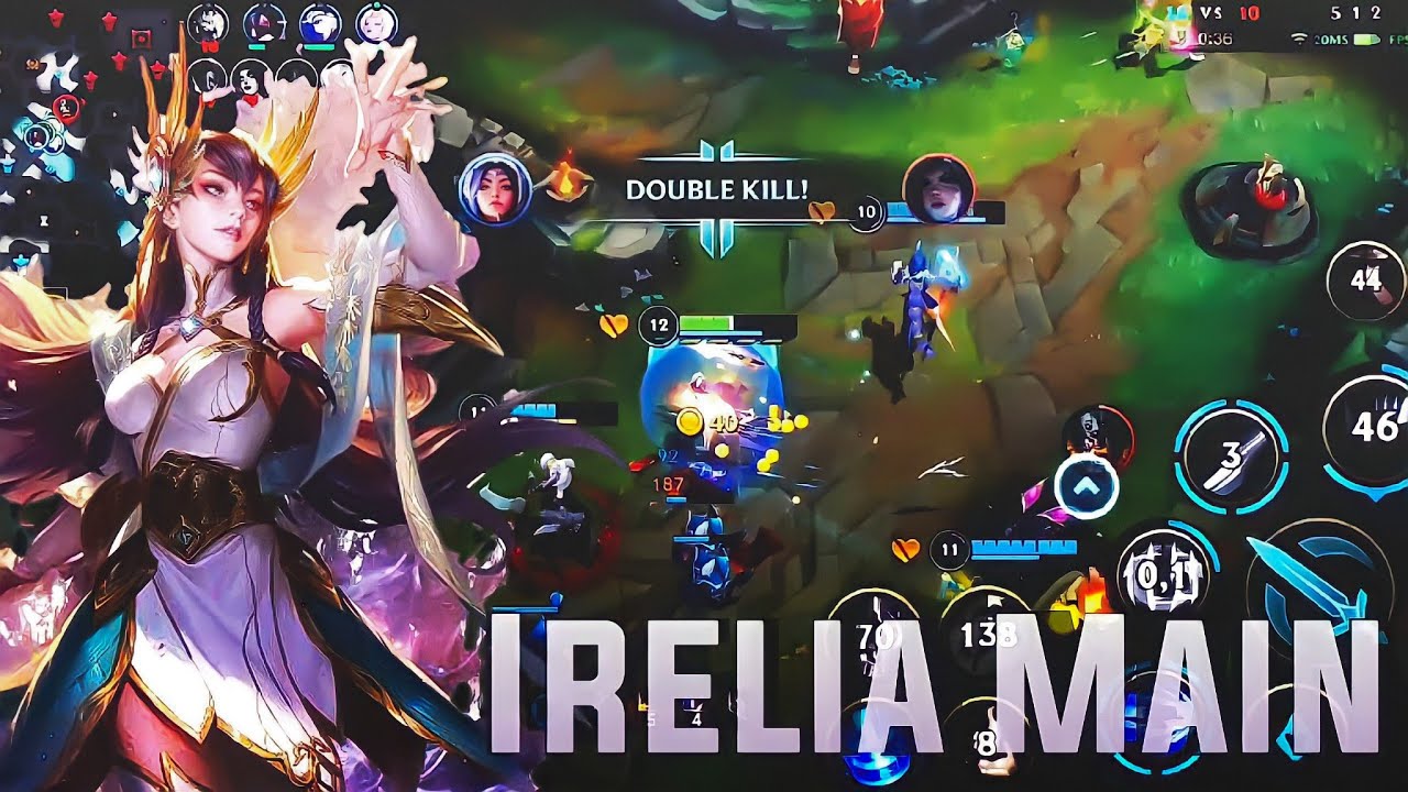 Kotae Irelia Main vs Lucian Baron Lane - Wild Rift Gameplay