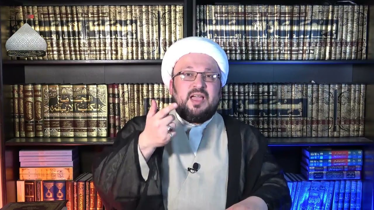 هل يجب أثناء الوضوء إيصال الماء لباطن العينين والشفتين و ثقب الانف⏱️2:00 الشيخ محمد العاملي