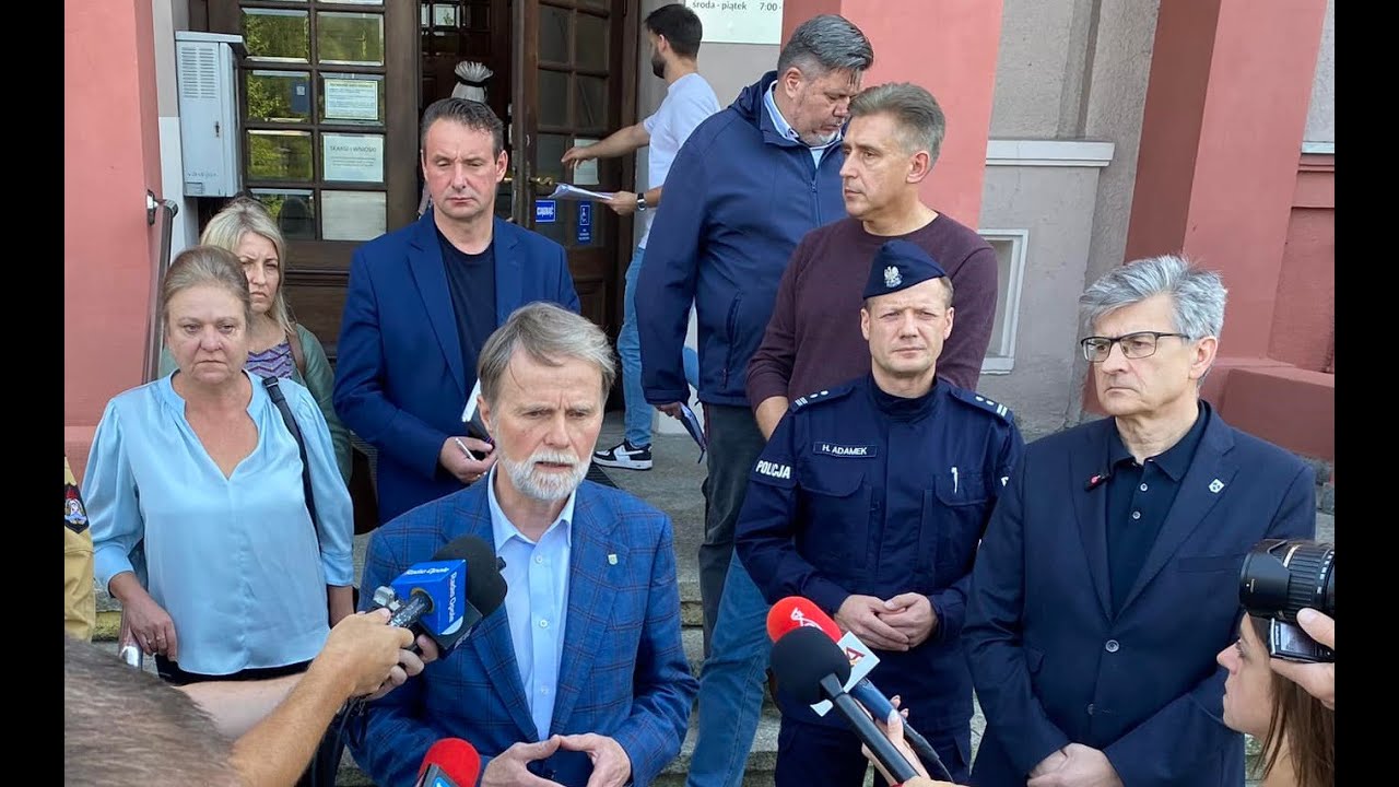 Sytuacja powodziowa w powiecie kędzierzyńsko-kozielskim w południe 17.09.2024