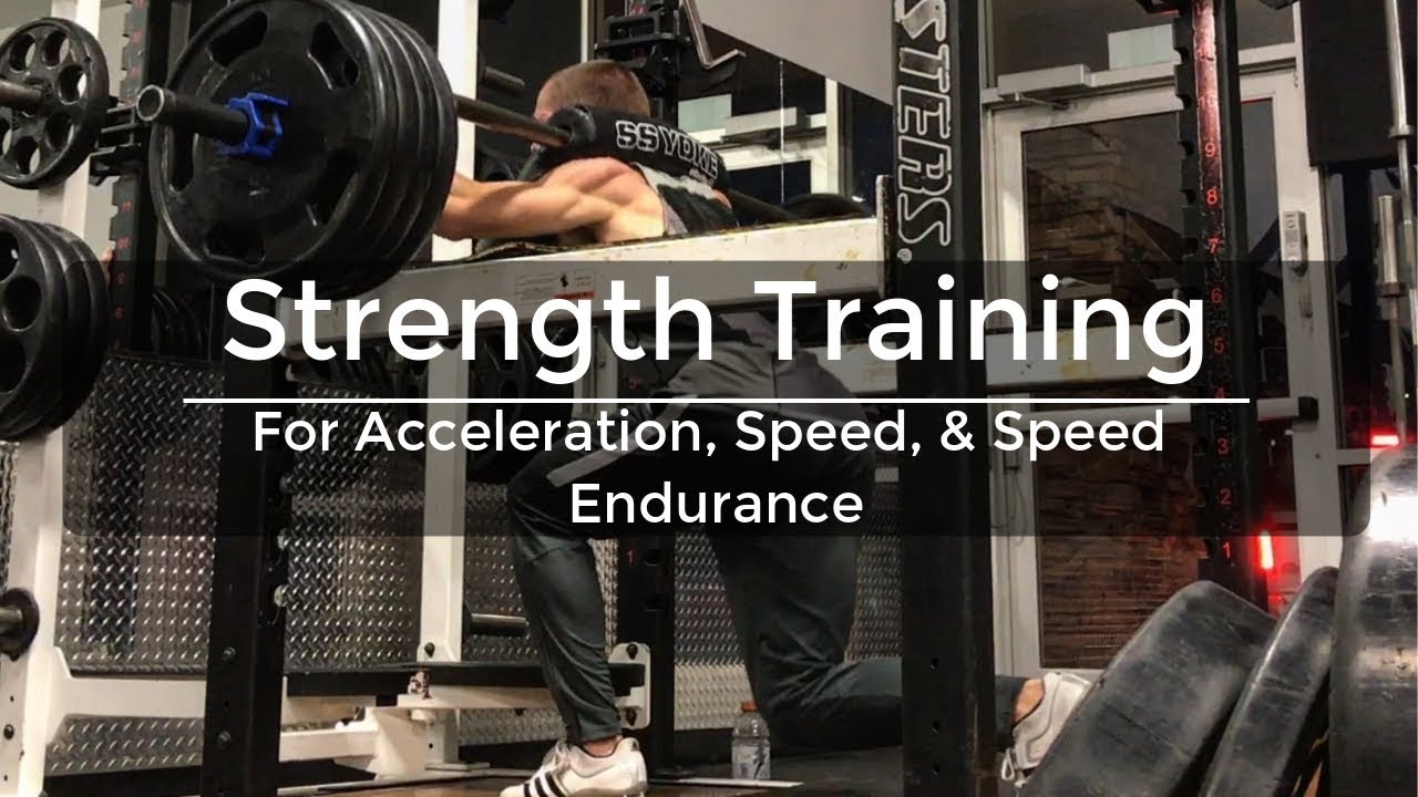 Strength Training: How Sprinters Train for Acceleration, Speed, and Speed Endurance in the Gym