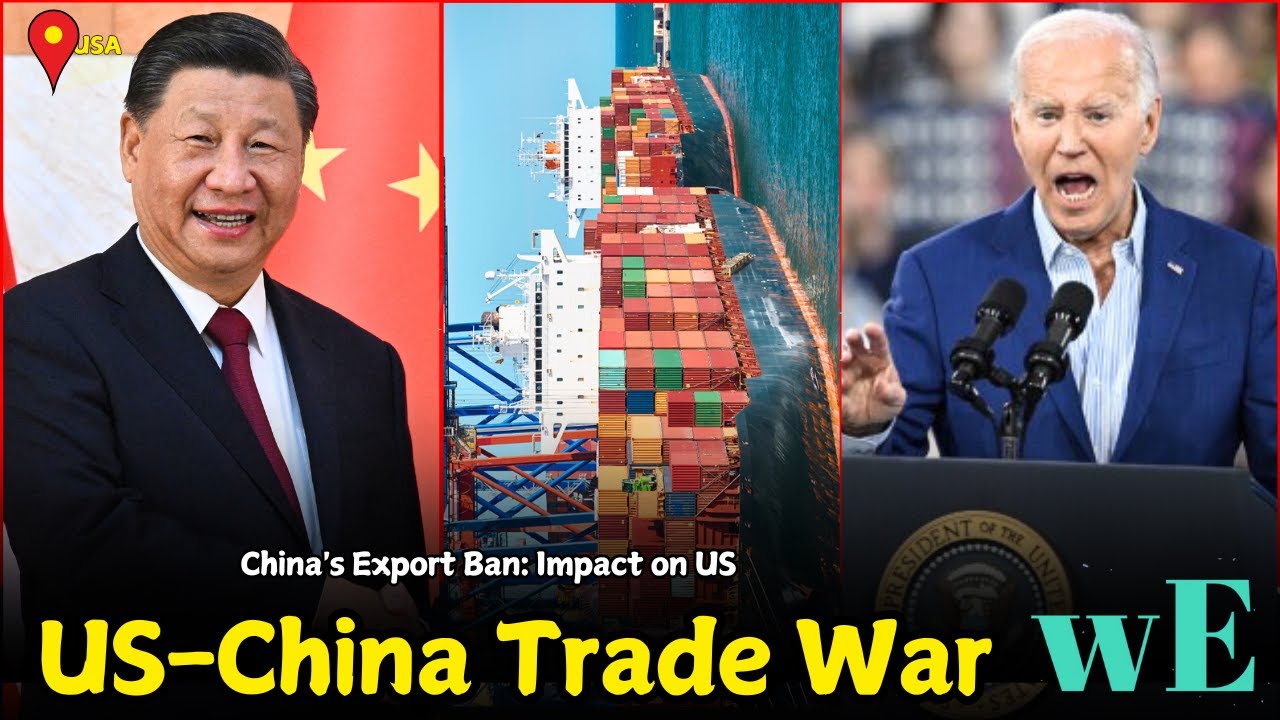 Trade War Update | China's Export Ban: Impact on US Clean Energy & Defense Industries - WorldEye