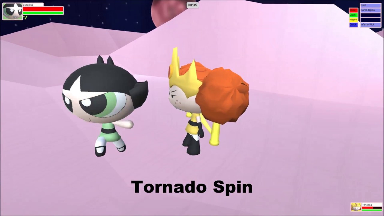 Powerpuff ZX Special Power Demonstration