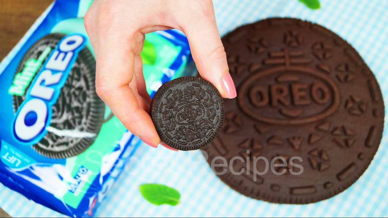 Гигантское Орео Минт. Как сделать Мятное Орео | Oreo Mint