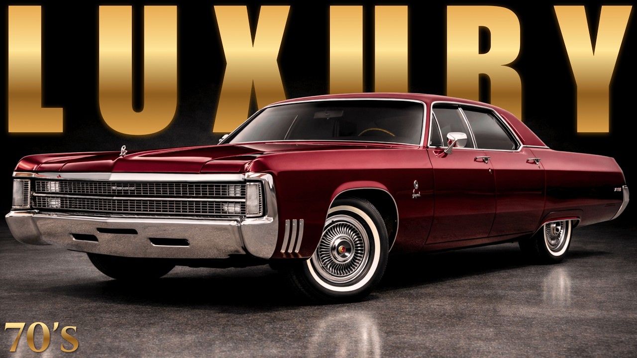 The Most LUXURIOUS American Cars of the 1970s: Ultimate Elegance, Comfort and Prestige