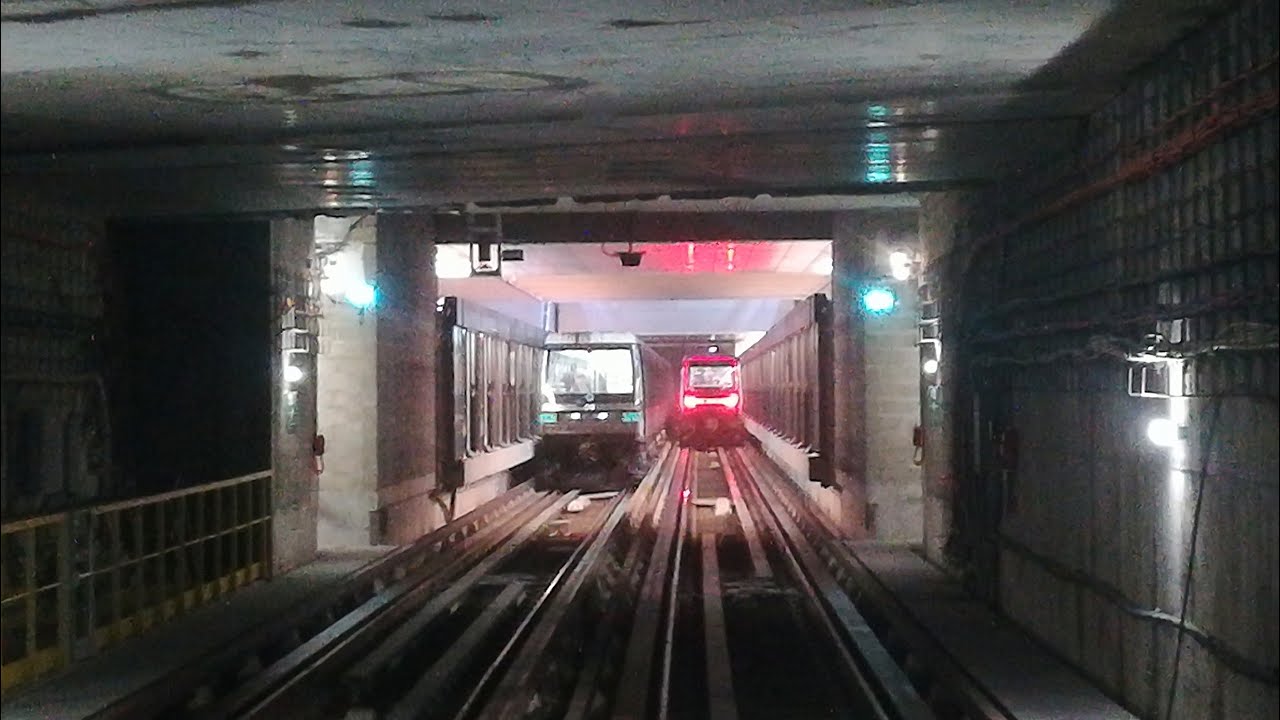 [Cab View] MP 14 Ligne 14 Olympiades - Mairie de Saint-Ouen (Le Prolongement !) / Line 14 Extension