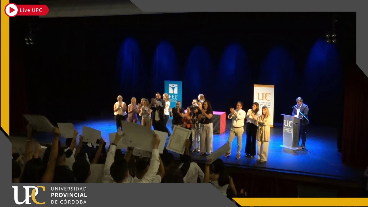 10° ACTO ACADÉMICO DE COLACIÓN DE CARRERAS UNIVERSITARIAS FEF