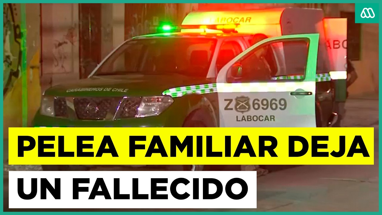 Reunión familiar en Recoleta termina en tragedia: hombre fue asesinado por su cuñado tras discusión