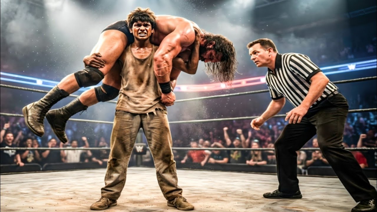  कूड़ा बीनने वाला लड़का ने WWE के रेसलर को हराया और 15 करोड़ जीता 💪🔥