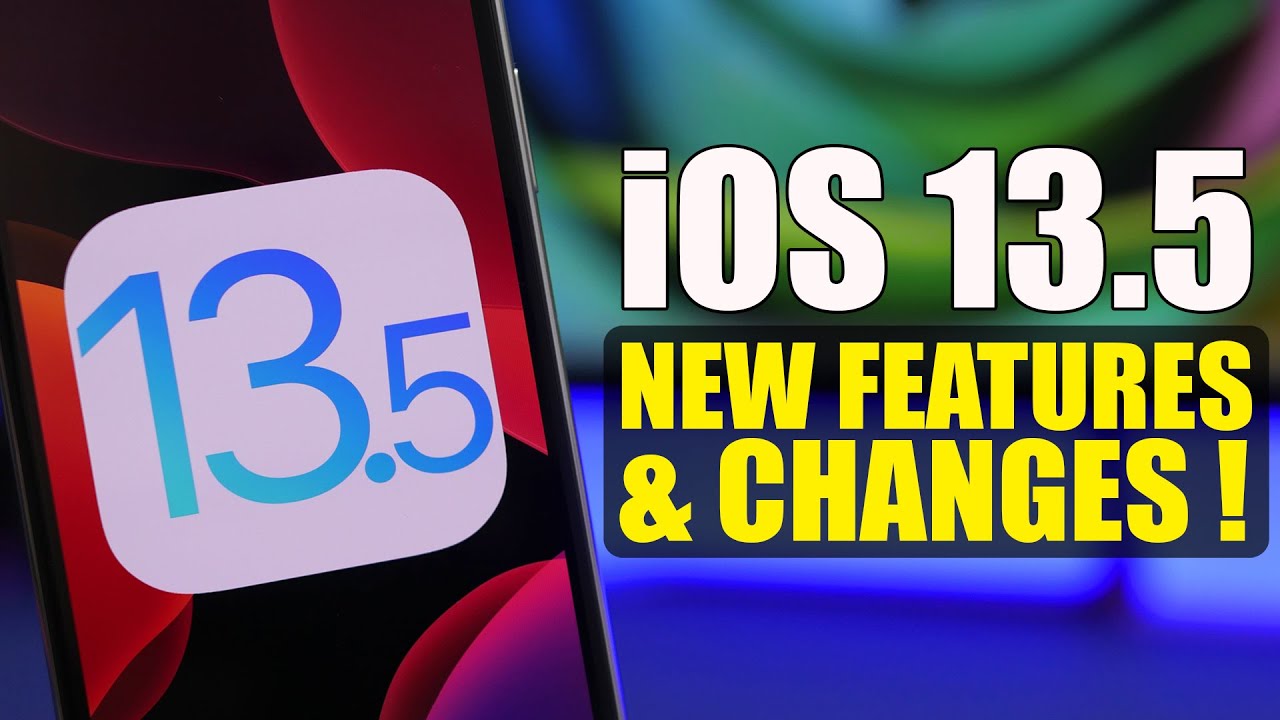 iOS 13.5 is OUT - What's NEW !?