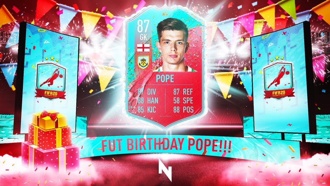 FIRST EVER 5* SKILL MOVE GOALKEEPER! POPE FUT BIRTHDAY SBC - FIFA 20 Ultimate Team