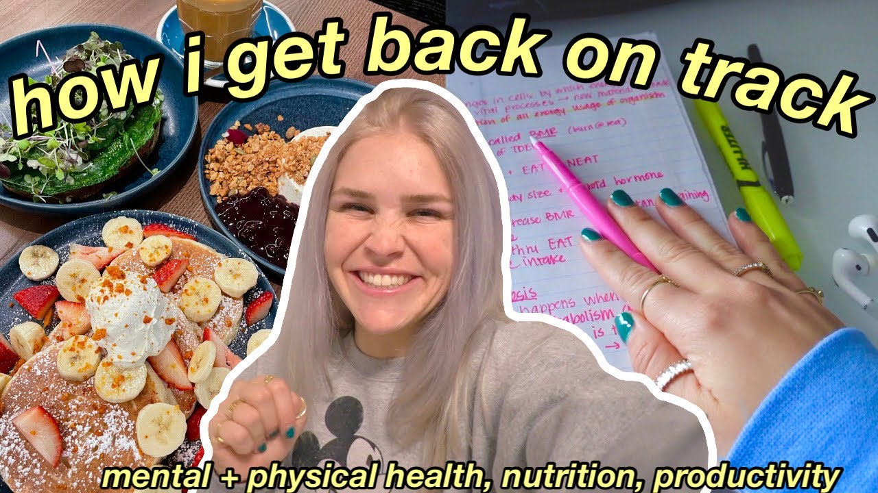 HOW I GET BACK ON TRACK + RESET MY HEALTH + FITNESS LIFESTYLE *tips, workout routine, productivity*