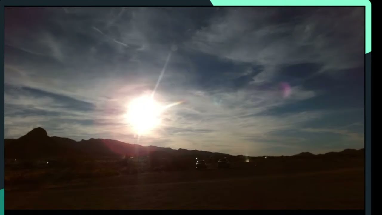 🔴 LIVE Vanlife - Quartzsite, AZ [Valentine's Day Sunset] // [Dystopian Cyberpunk Synthwave Mix]