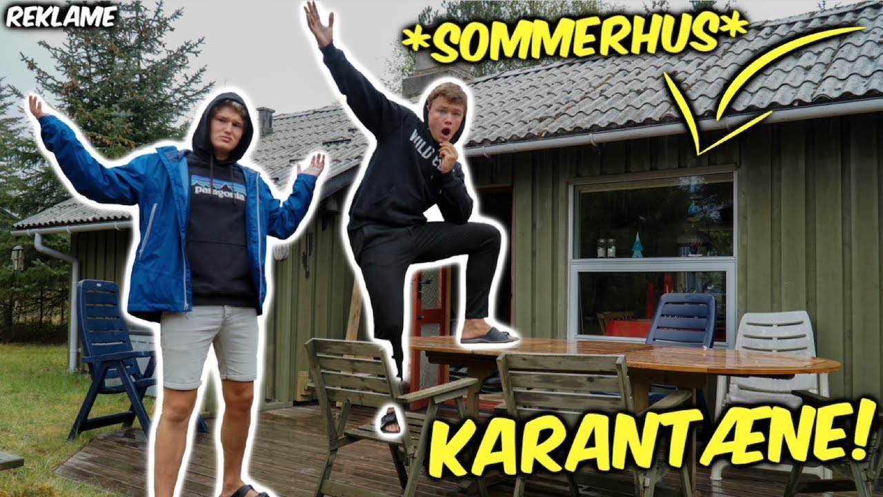 KARANT&AElig;NE I SOMMERHUS & SER VORES FAMILIER FOR F&Oslash;RSTE GANG I 4 M&Aring;NEDER!