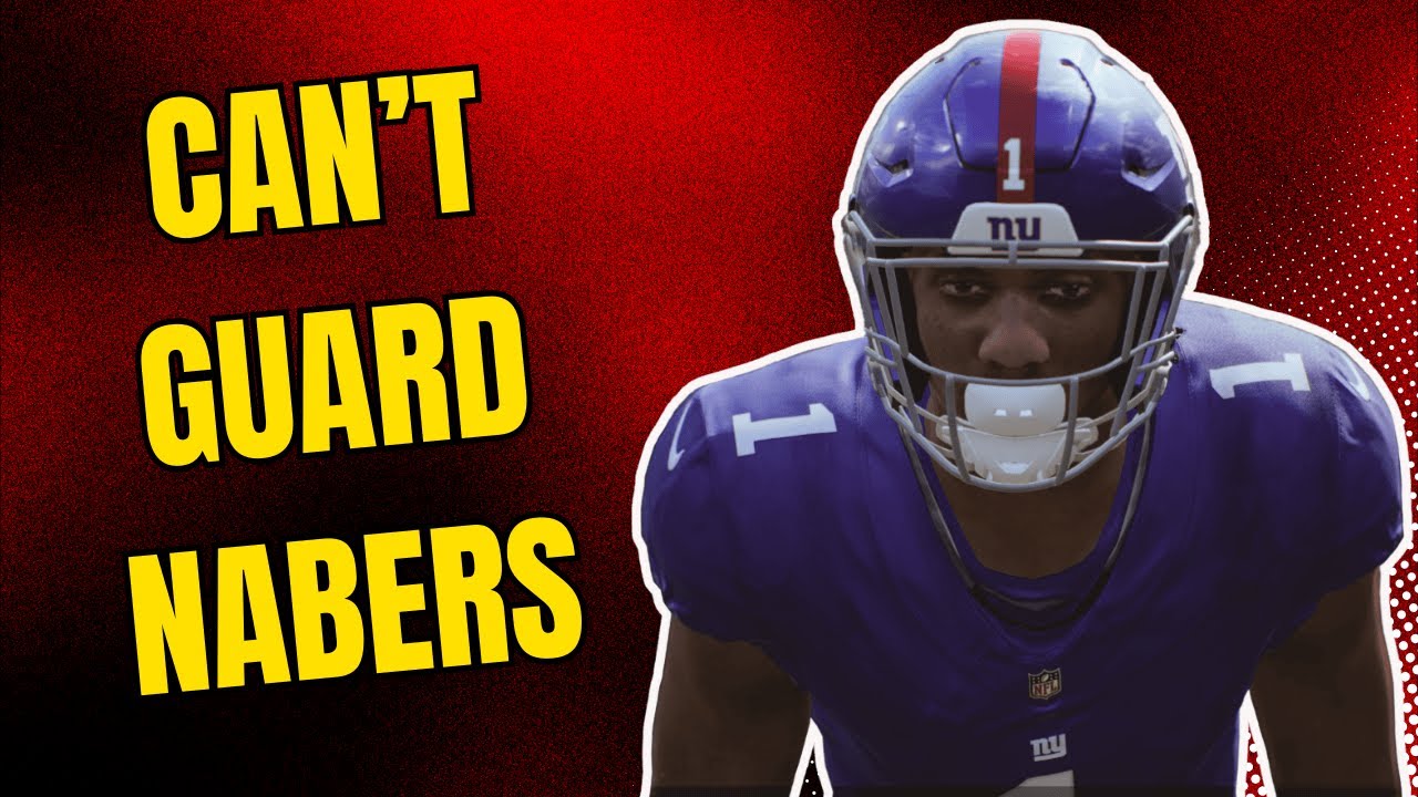 Can't Guard Nabers in Madden NFL 25