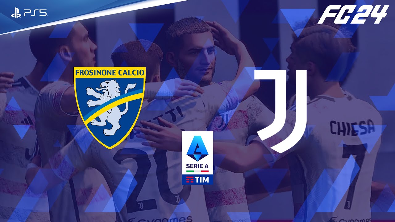 FC 24 | Frosinone - Juventus | Serie A 2023/24 Match Sim [4K60]