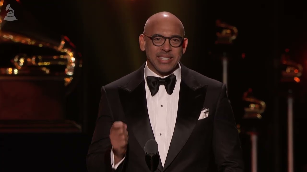 Watch: Recording Academy CEO Harvey Mason jr. Deliver His Speech At The 2026 GRAMMYs