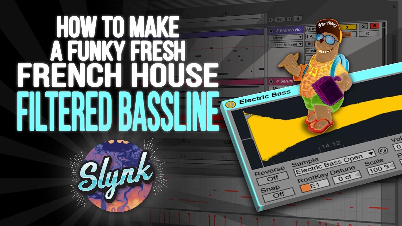 Учебник Ableton: как создать басовую линию с фильтром French House (стиль Daft Punk, саббас)