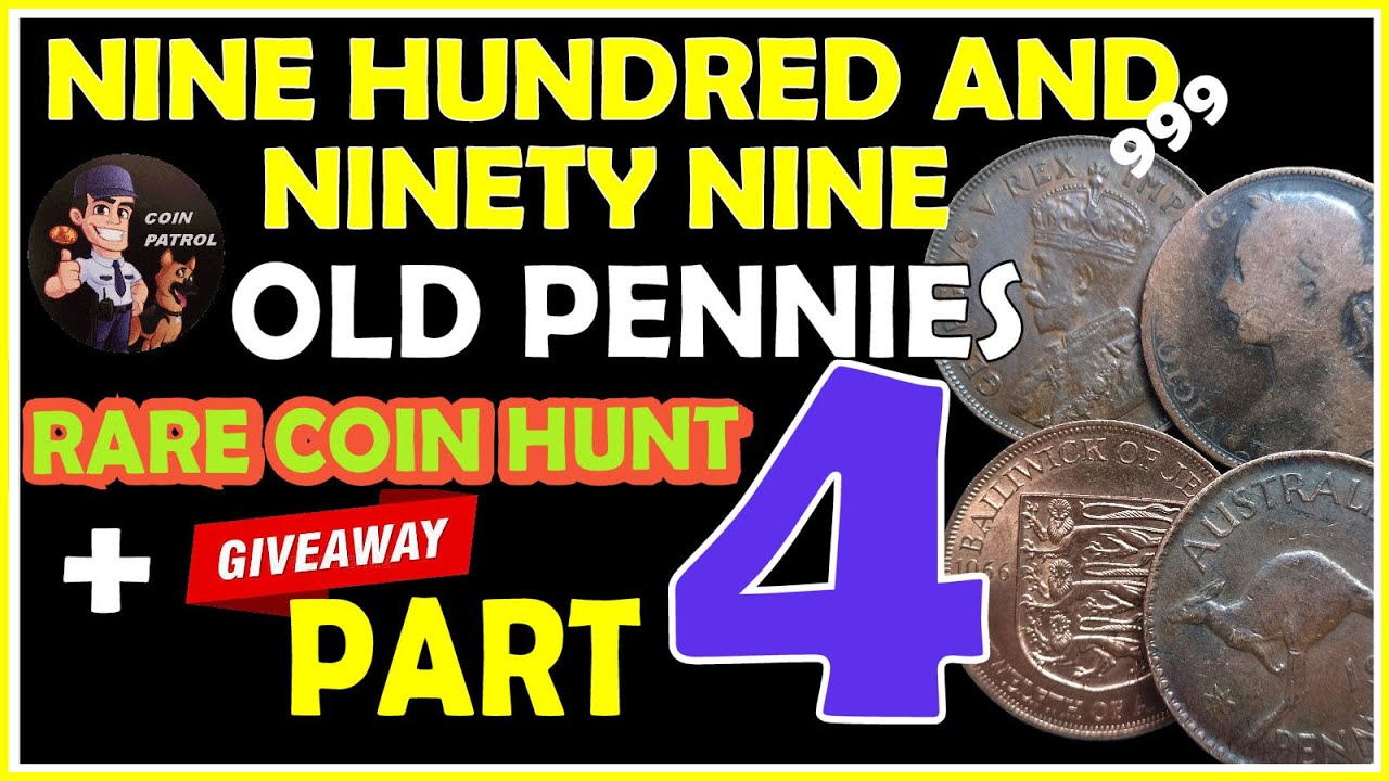 Rare Penny Hunt. 999 Pennies To Search - Part 4