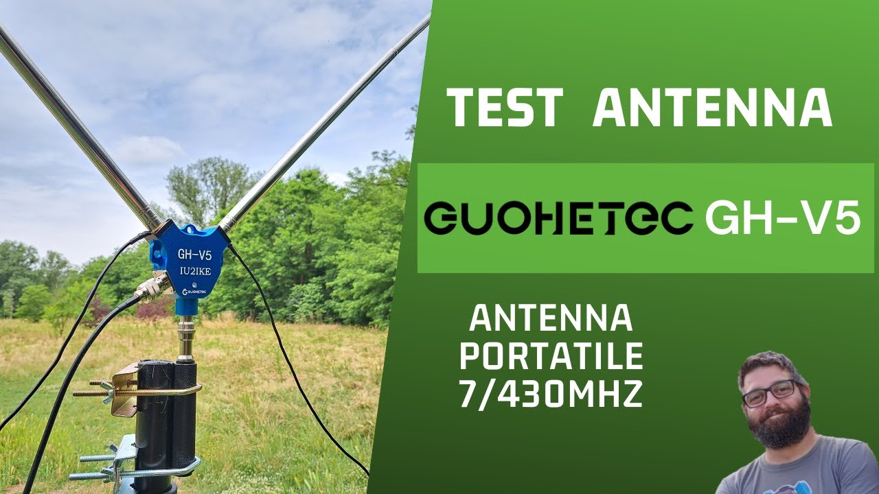 Radioamatori- Test antenna Guohetec GH-V5