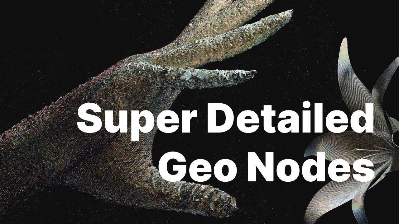 Create Crazy Detailed Characters with Geometry Nodes and Human Generator in Blender | Tutorial