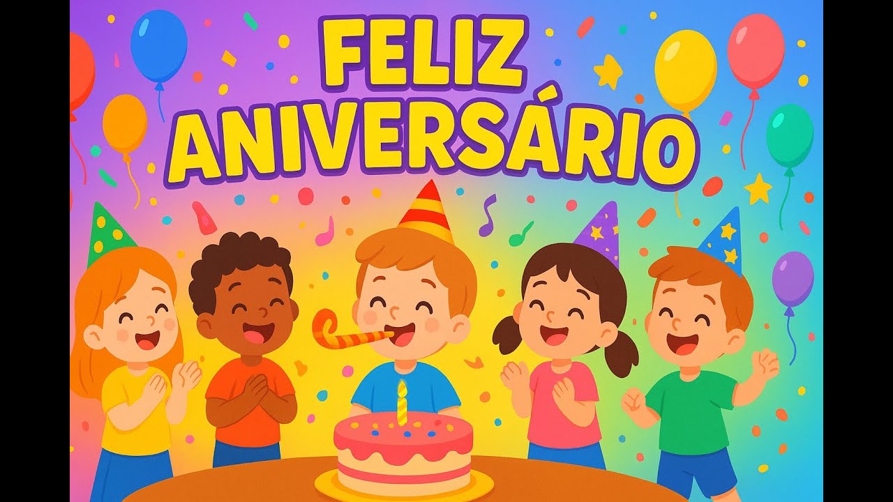 Música de Aniversário 🎶 Venha Festejar com a Gente!