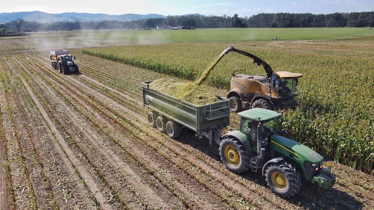 Siláže 2023 | Agrokat Katovice | Agro Radomyšl | New Holland FR 650, John Deere 7930, 6155R, Tatra