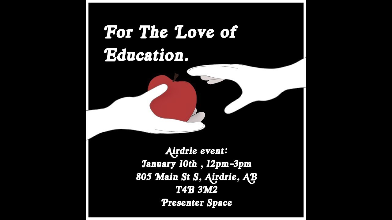 For the Love of Education – Airdrie Town Hall 🍎 Livestream