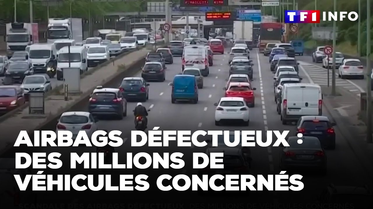 Scandale des airbags défectueux : des millions de véhicules concernés｜TF1 INFO