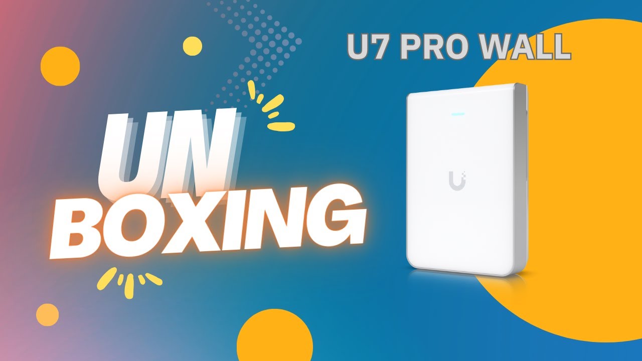 📦Unboxing the Ubiquiti U7 Pro Wall AP & Install Guide 📦