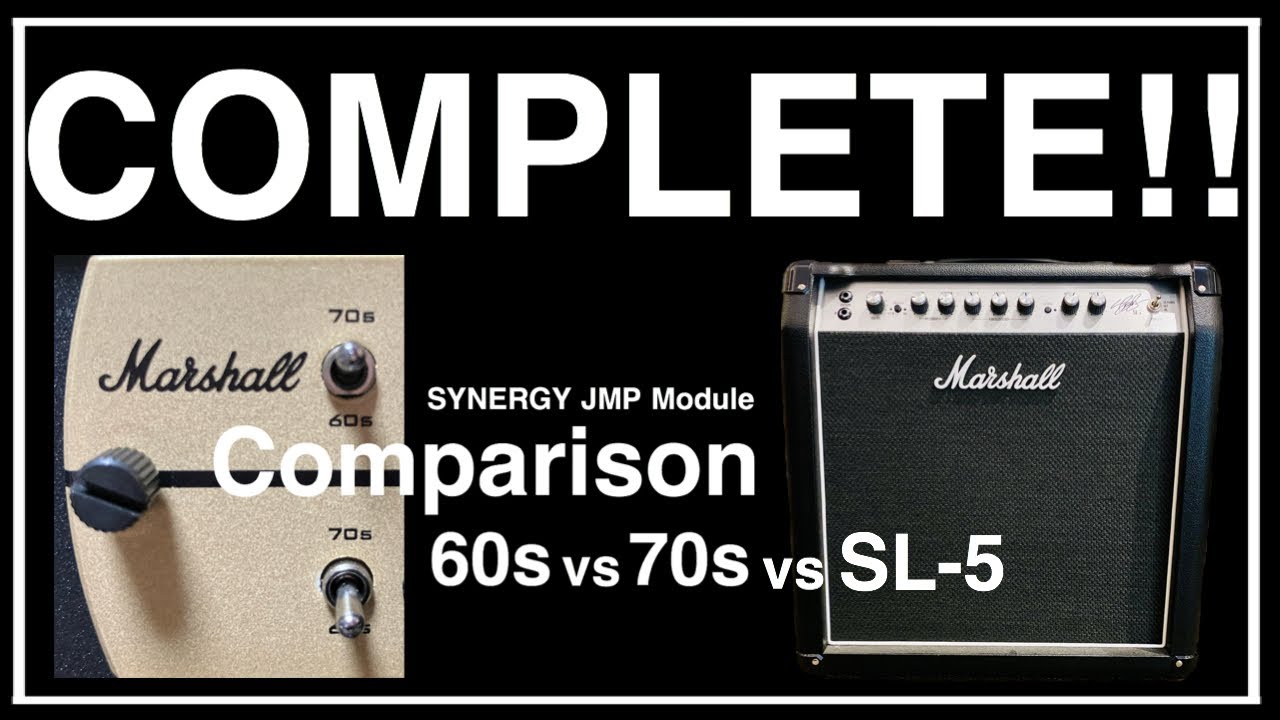 Comparison Complete ‼︎  SL-5 vs 60's vs 70's