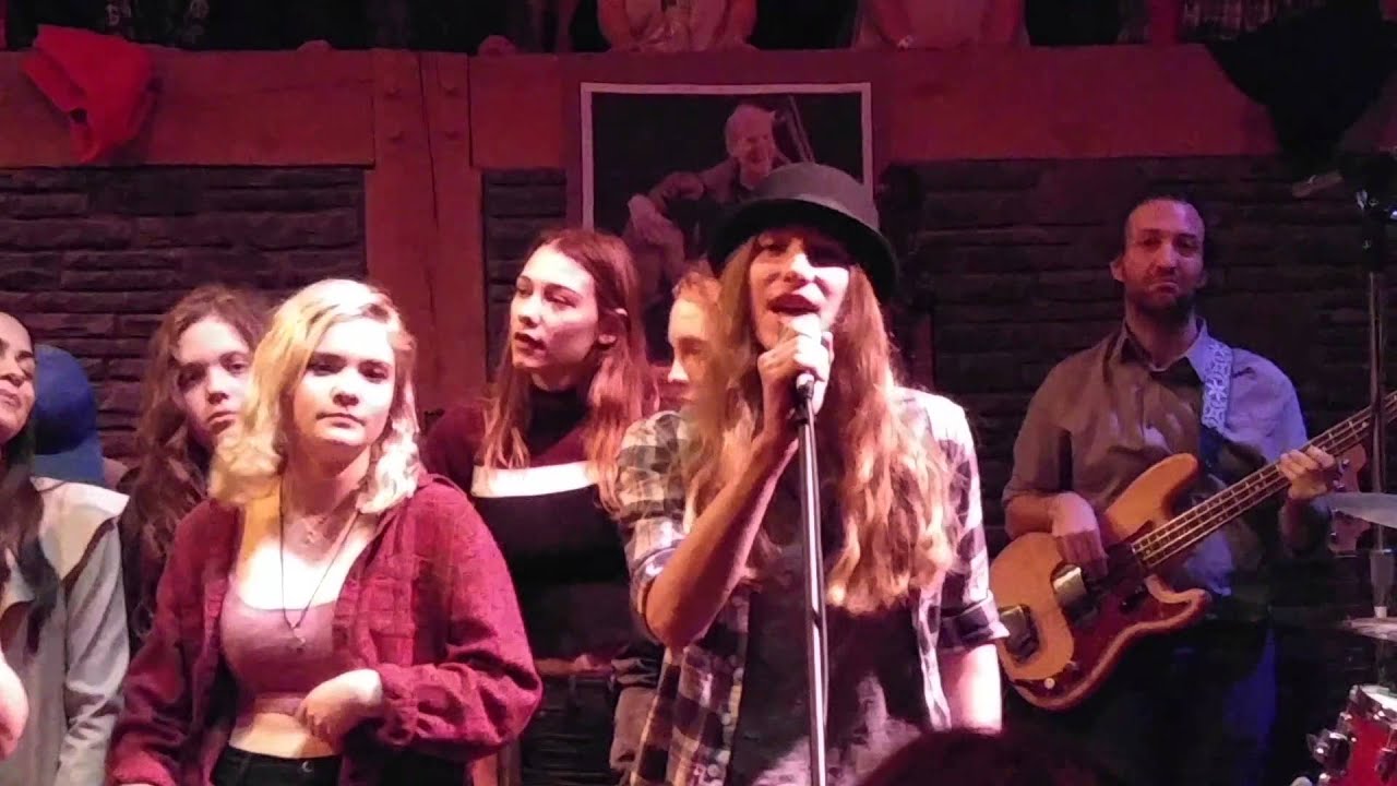 Sawyer Fredericks, Amy Helm & company Closing song at The Barn, Woodstock, NY 03/11/2016