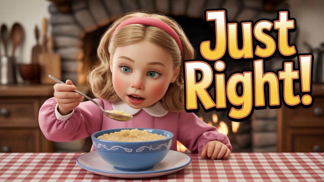 WHO'S BEEN EATING OUR PORRIDGE?! Goldilocks and the Bears - A Fairy Tale for Kids and Parents