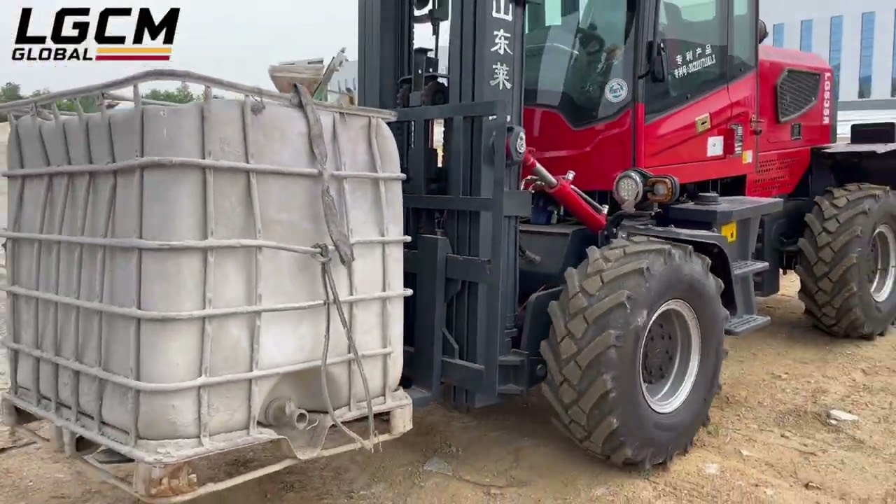 💪 Shandong Laigong LGS35R Rough Terrain Forklift — the agile king for complex working conditions! 🚜