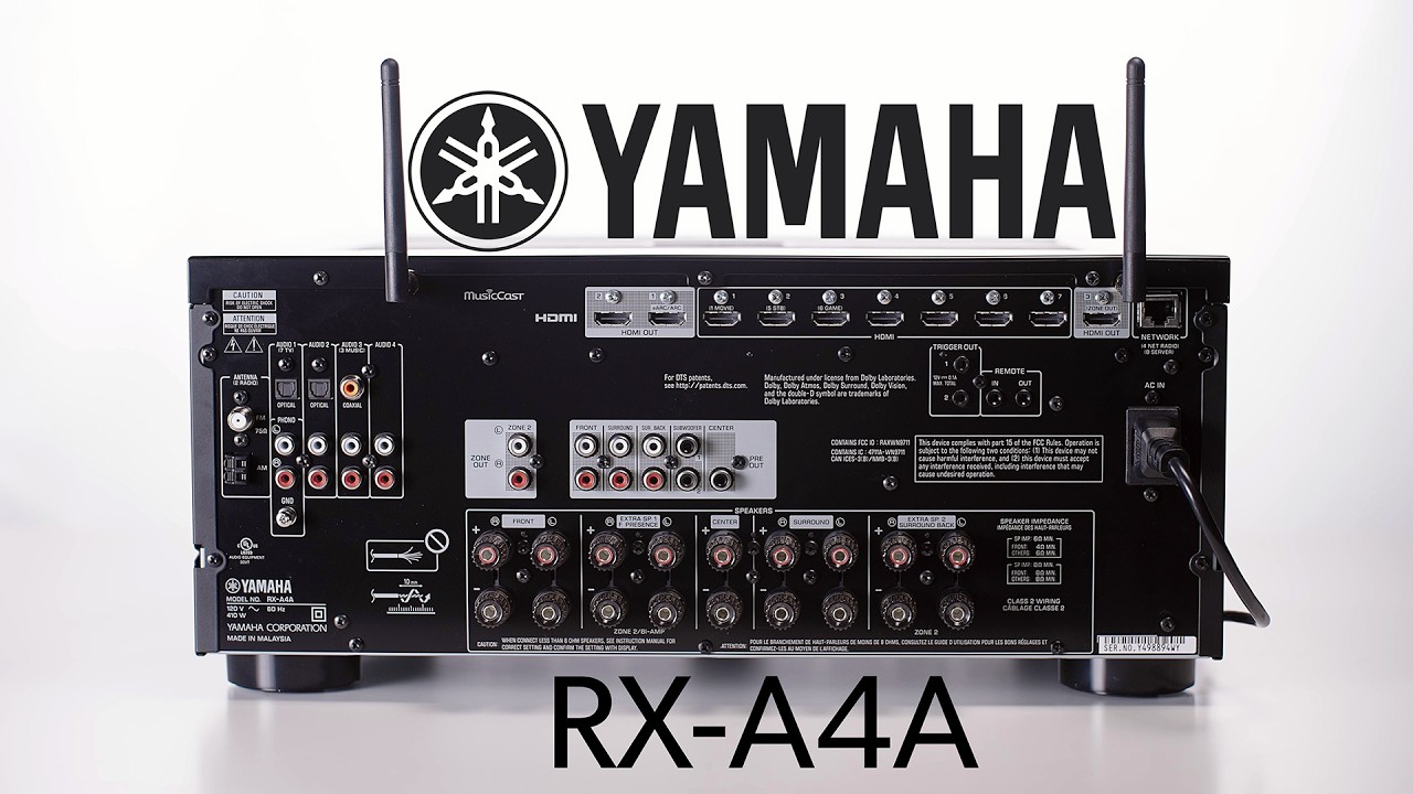 AV-ресивер Yamaha AVENTAGE RX-A4A 7.2-канальный | Crutchfield