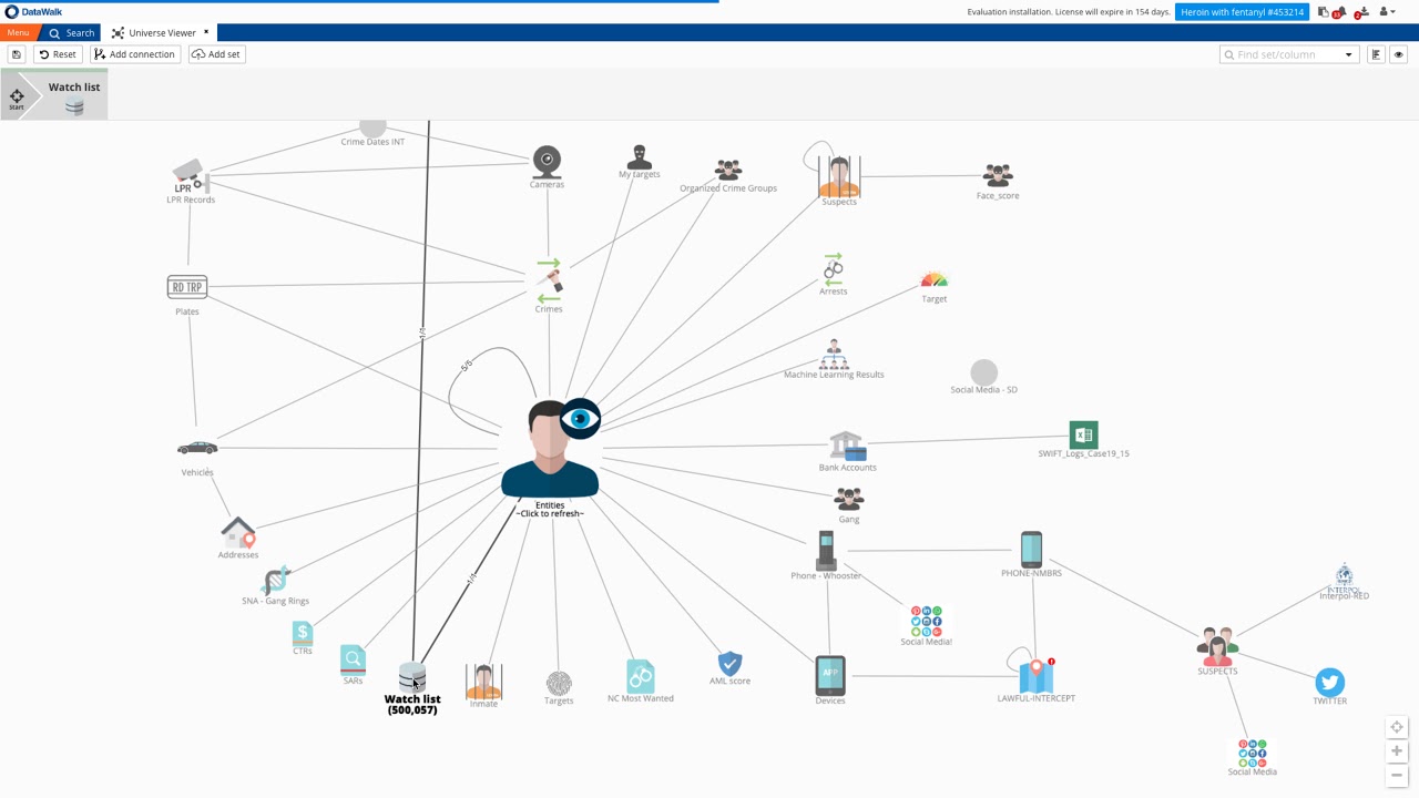 DataWalk | Law Enforcement Agency - Analyst Demo