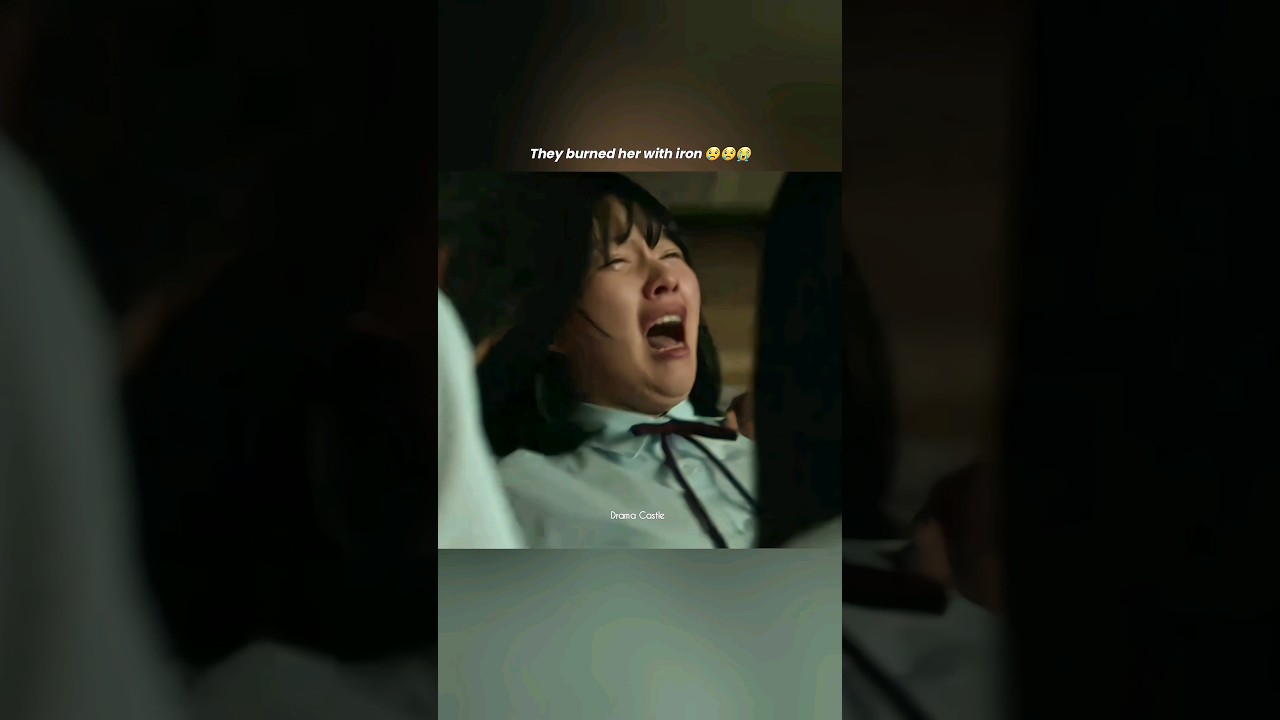 They burned her with iron 😭😢 #shorts #kdrama #theglory #bully