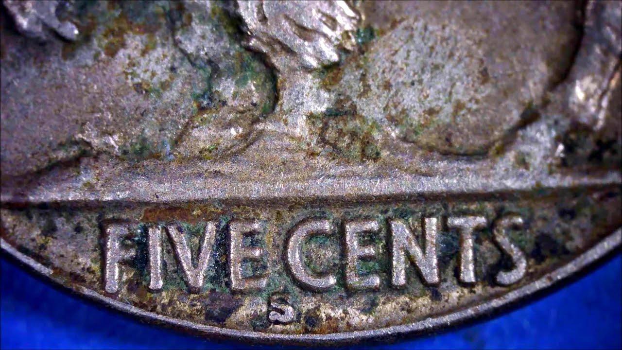 1914 s Die crack obverse Indian head Five Cents