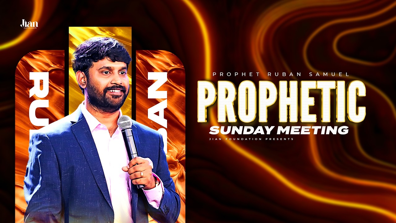 🔴🅻🅸🆅🅴 Prophetic Sunday Meeting | Prophet Ruban Samuel | chennai | 15.03.2026