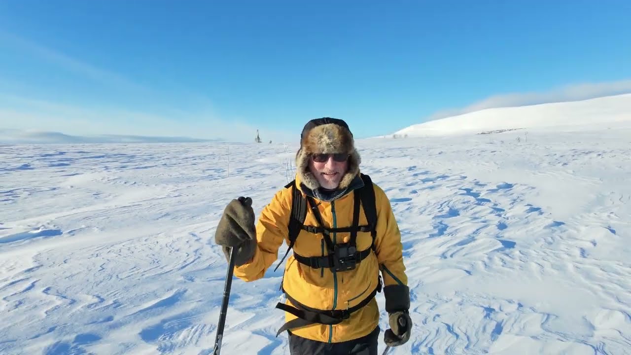 Trysilknuts fjellverden nord. Skitur mot Rundhaugen/Munkbetsetra