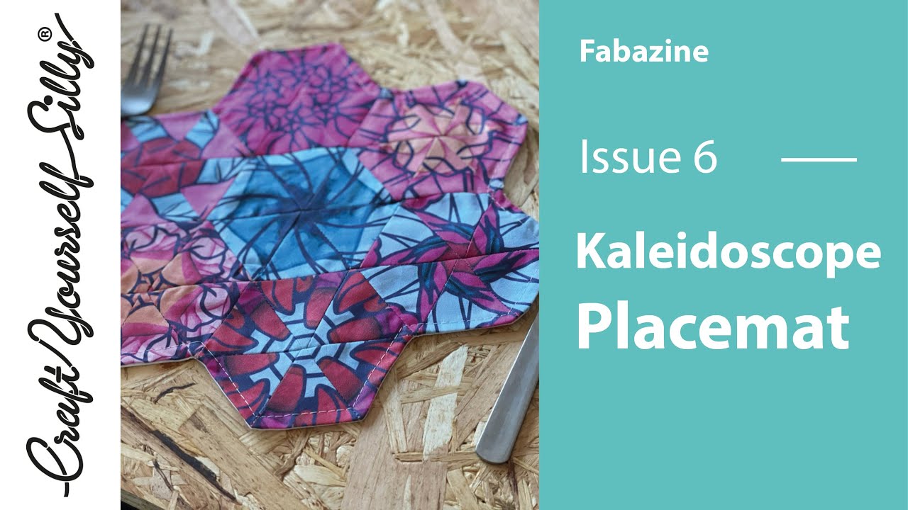 Kaleidoscope Place Mat | Fabazine | Issue 6