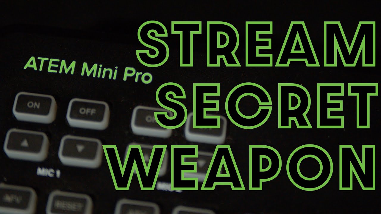 Maximize Your Twitch Stream With The ATEM Mini Pro! | Do The Thing