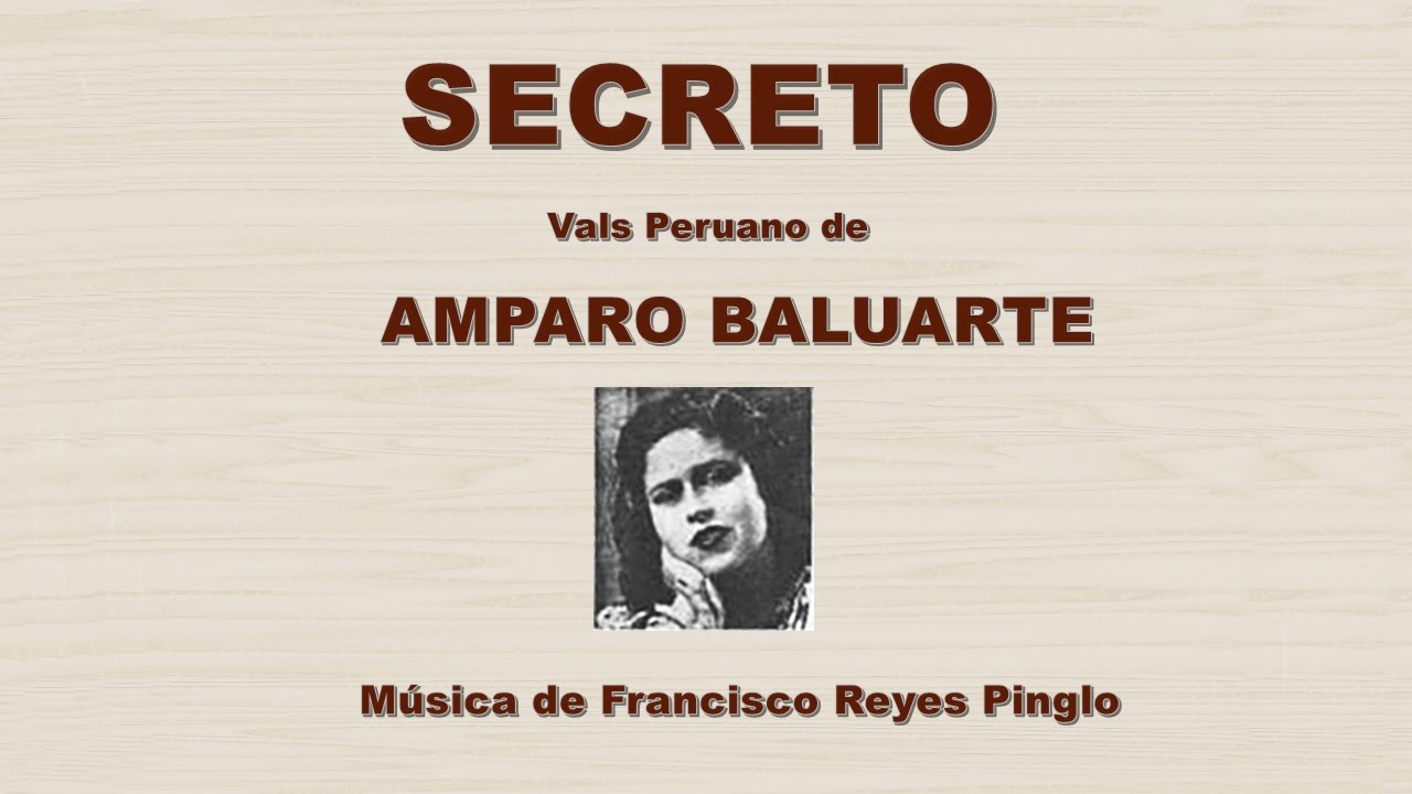SECRETO vals de Amparo Baluarte