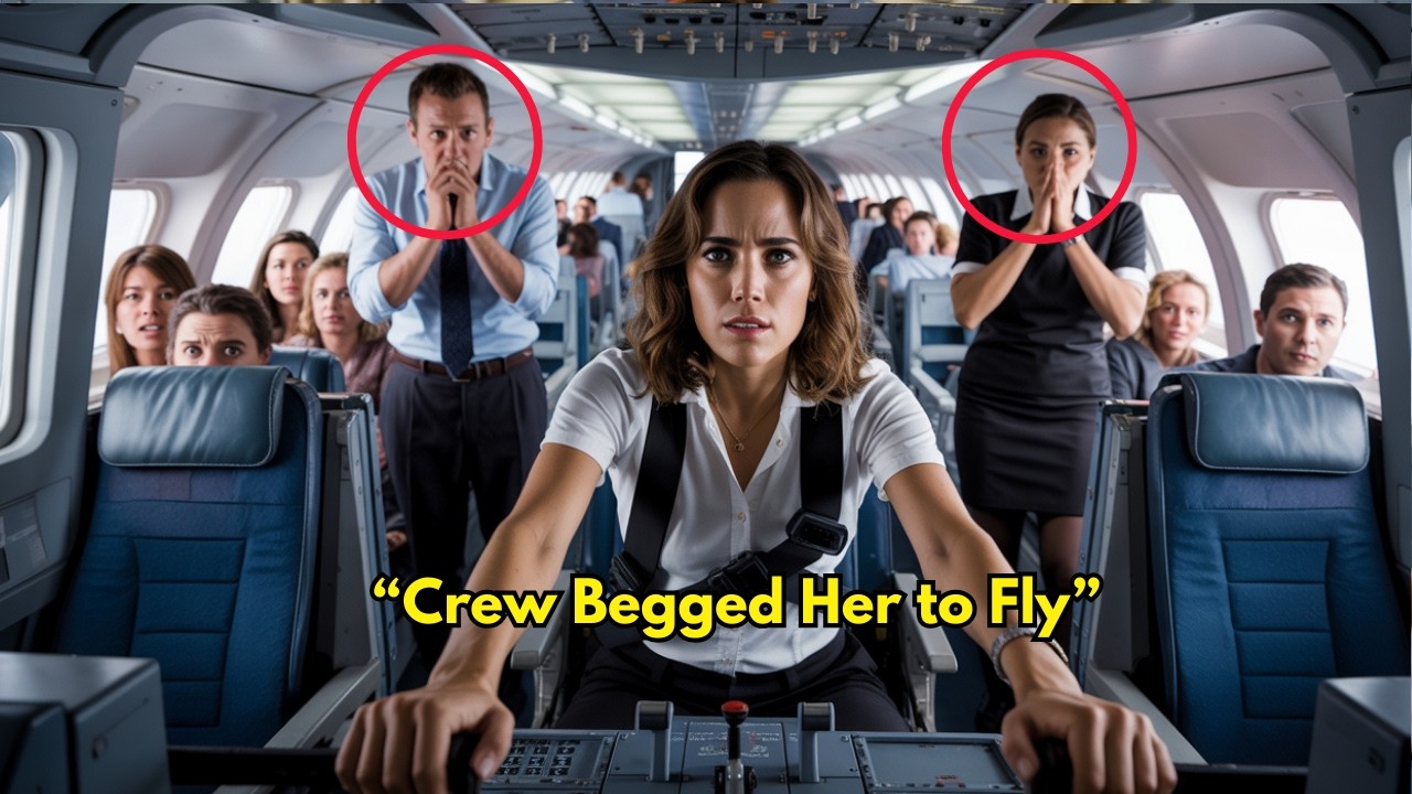 At 32,000 Feet, She Was Just in 12B — Until Both Engines Failed and the Crew Begged for a Pilot