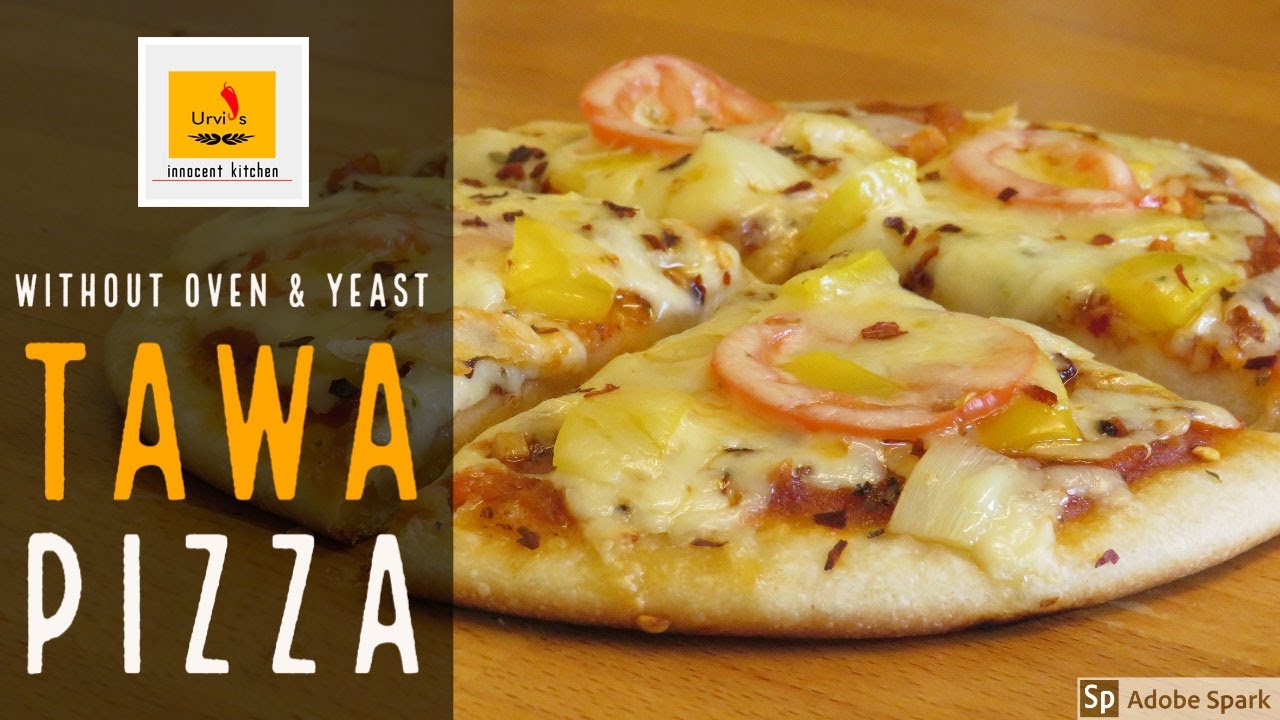 Tawa Pizza without yeast and without oven