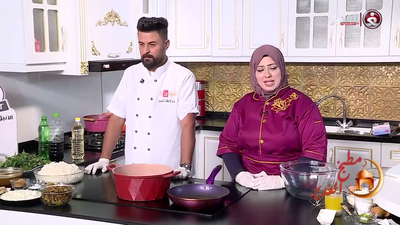 تاجينه الفطر وشراب السكنجبيل مع حلاوة الحليب حلقة مع الشيف نورا في قناة الغدير