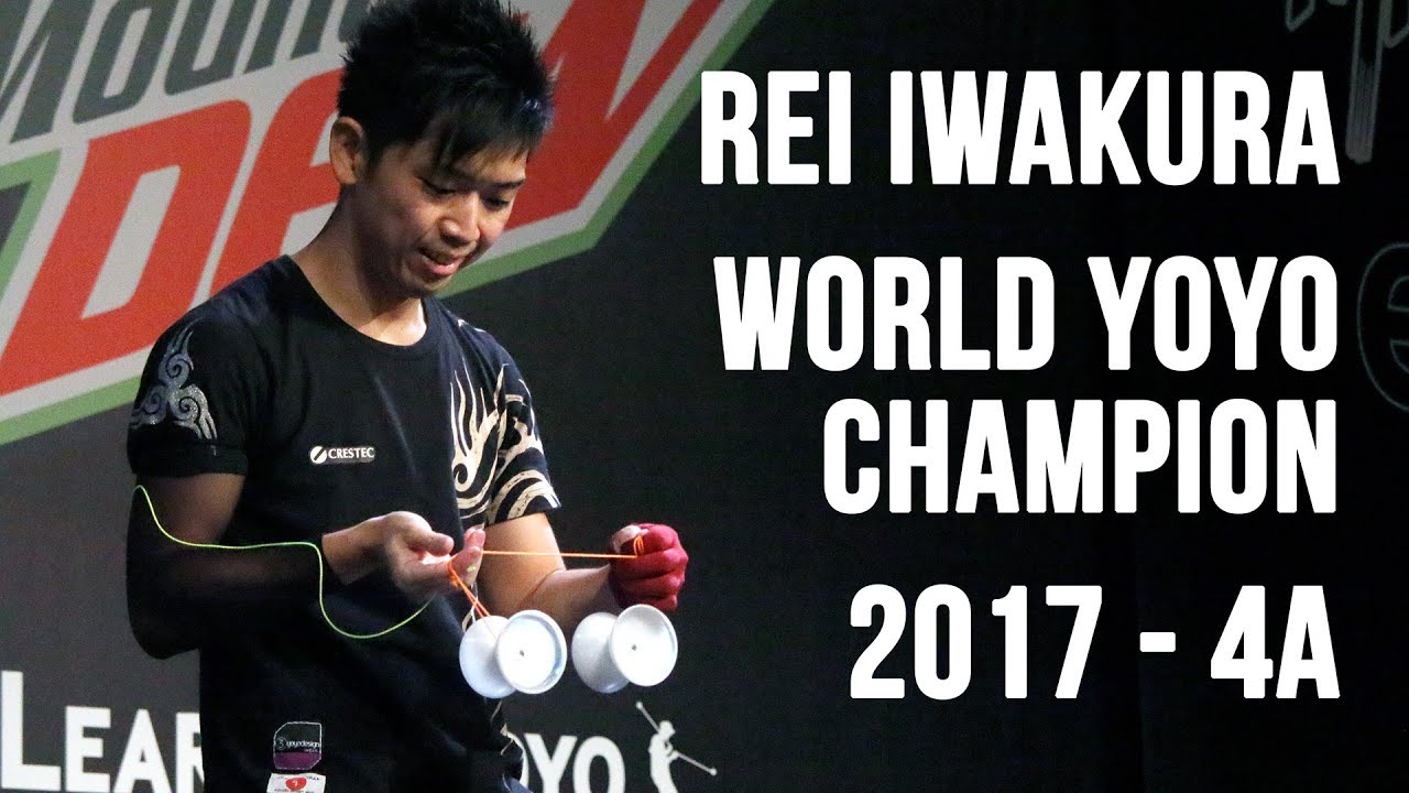 Rei Iwakura - 4A Final - 1st Place - World Yoyo Contest 2017