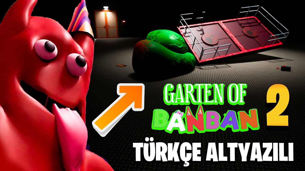 BANBAN Aslında İYİ BİRİSİYMİŞ || Garten of Banban Chapter 2 Çıktı Oynadım / Türkçe Altyazılı