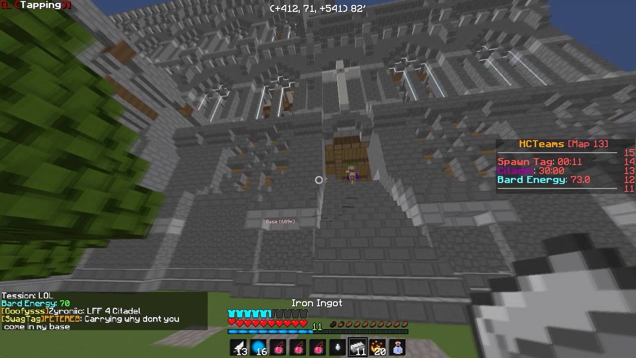 HCTeams | Map 13 | Citadel | 22v29 vs Sacred + Fighting on 2 dura [Bard POV]